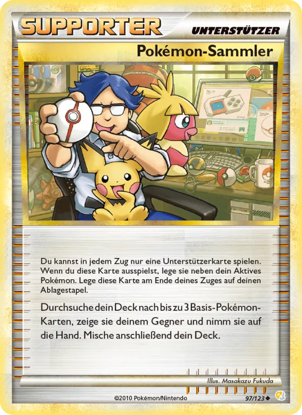 Pokémon-Sammler HeartGold SoulSilver 97/123
