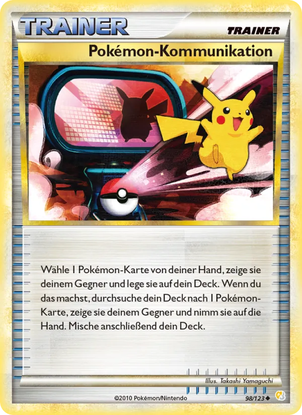 Pokémon-Kommunikation HeartGold SoulSilver 98/123