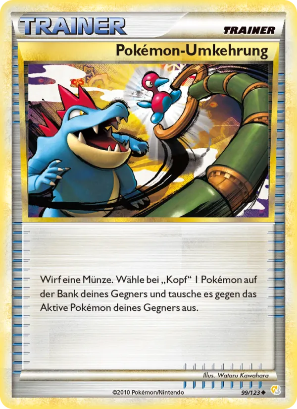 Pokémon-Umkehrung HeartGold SoulSilver 99/123