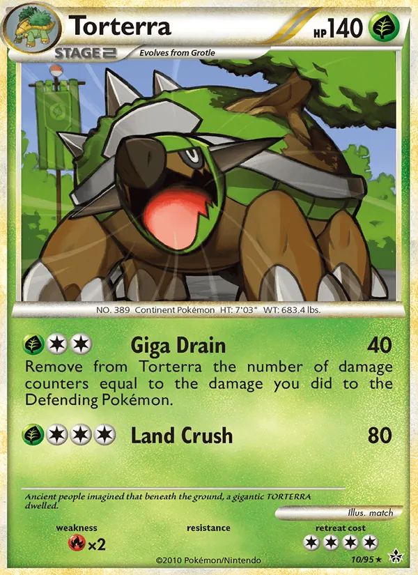 Torterra Liberados 10/95