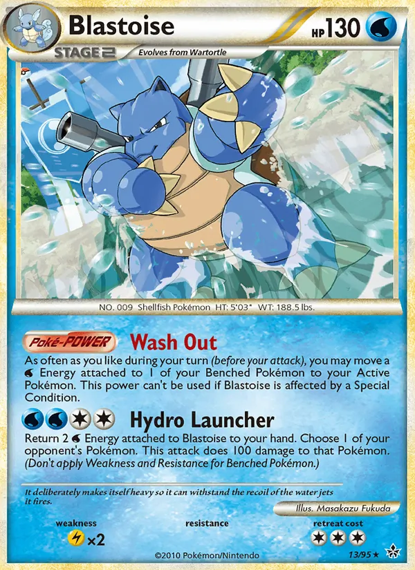 Blastoise Liberados 13/95