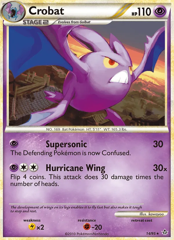 Crobat Unleashed 14/95