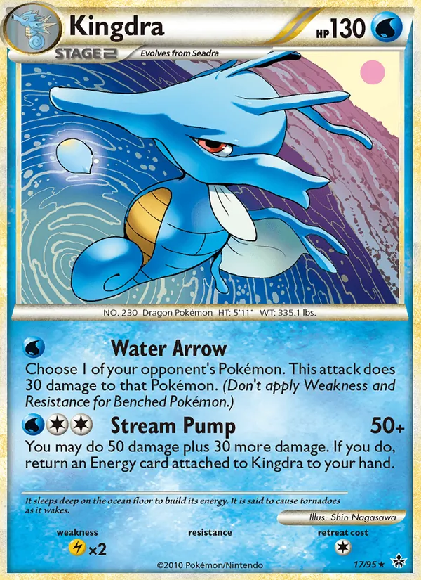 Kingdra Revelado 17/95