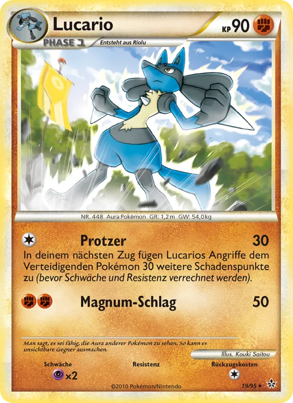 Lucario Entfesselt 19/95