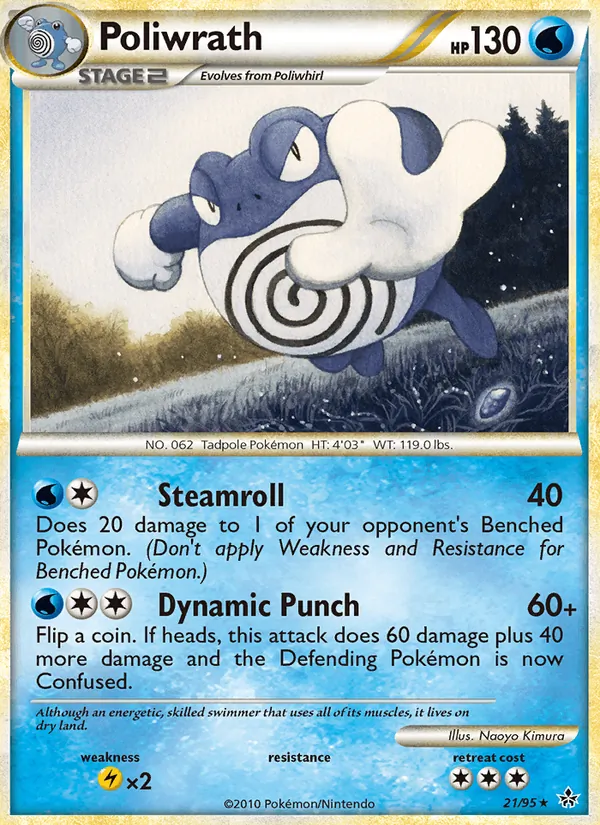 Poliwrath Forze Scatenate 21/95