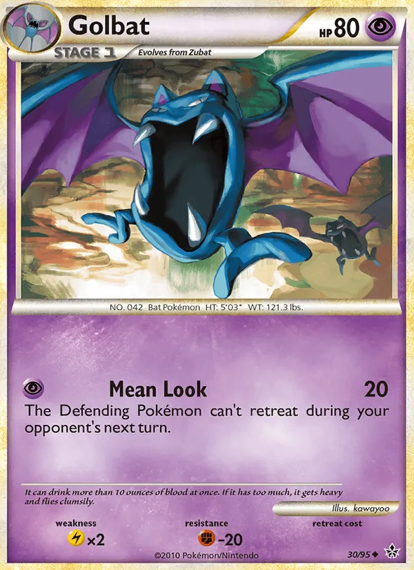 Golbat Forze Scatenate 30/95