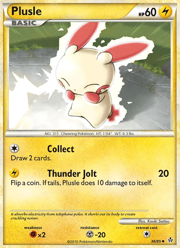 Plusle Liberados 36/95