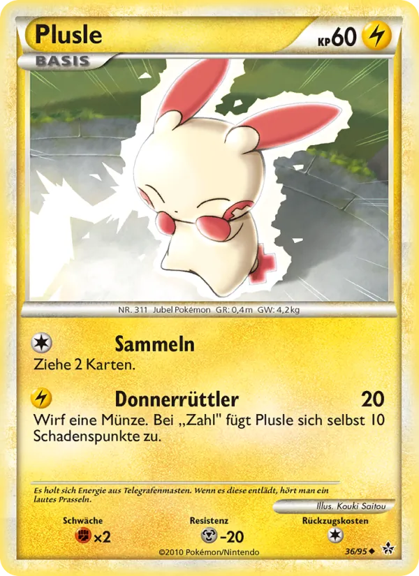 Plusle Entfesselt 36/95