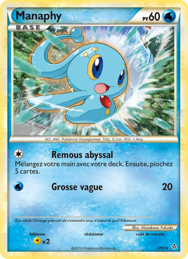 Manaphy Déchaînement 3/95