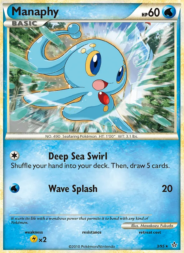 Manaphy Forze Scatenate 3/95