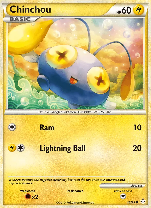 Chinchou Forze Scatenate 48/95