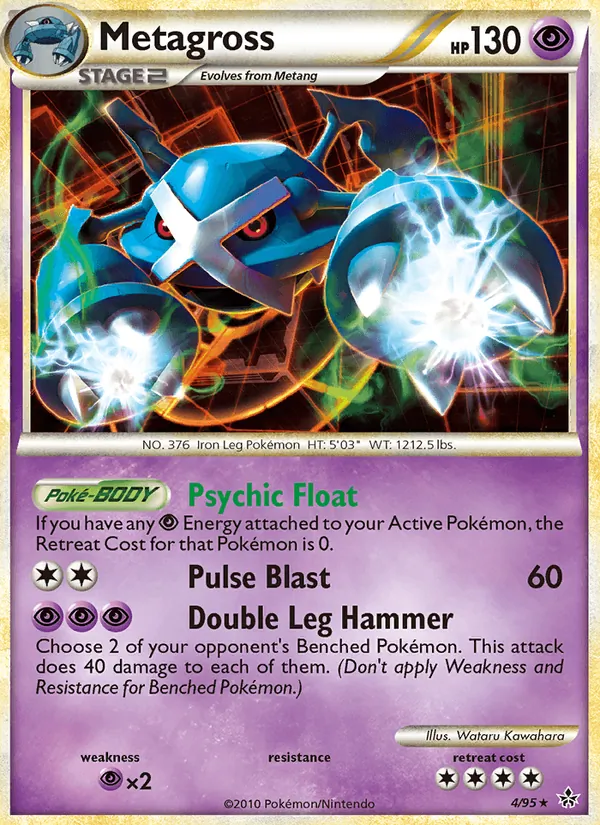 Metagross Unleashed 4/95
