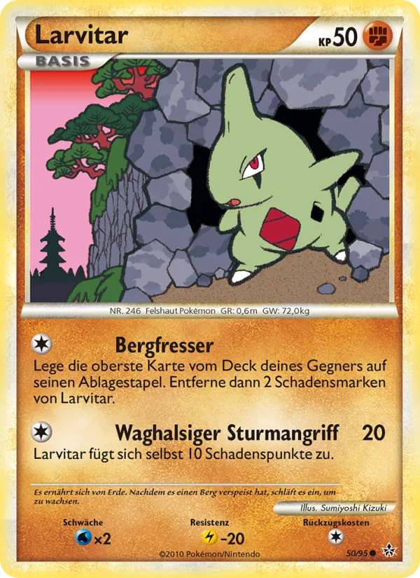Larvitar Entfesselt 50/95