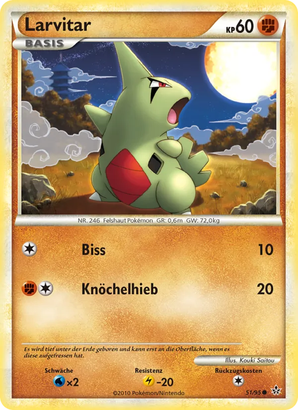Larvitar Entfesselt 51/95