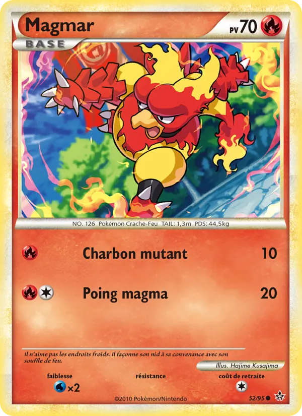 Magmar Déchaînement 52/95