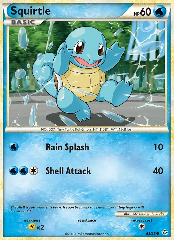 Squirtle Liberados 63/95