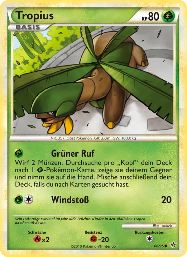 Tropius Entfesselt 66/95