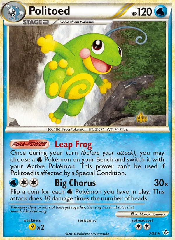 Politoed Liberados 7/95