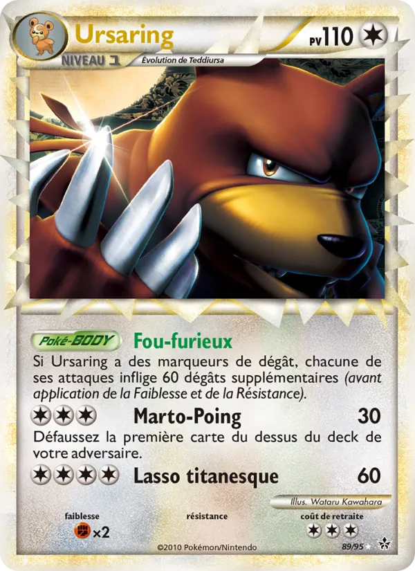 Ursaring Déchaînement 89/95