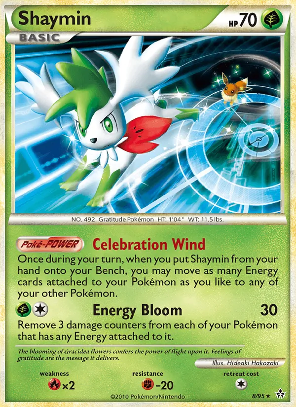 Shaymin Forze Scatenate 8/95