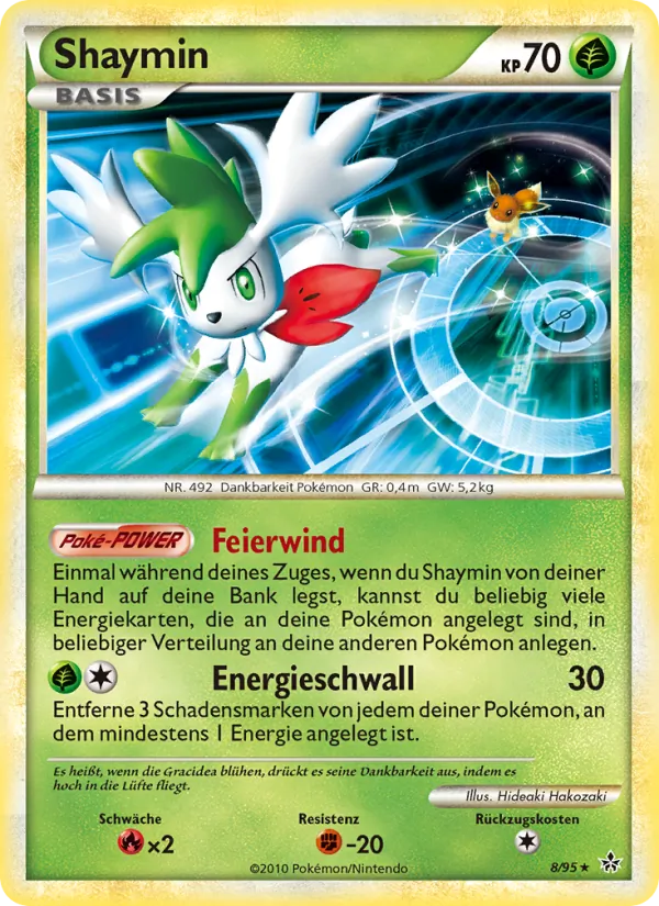 Shaymin Entfesselt 8/95