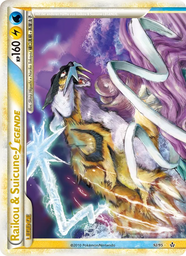 Raikou & Suicune LEGENDE Entfesselt 92/95