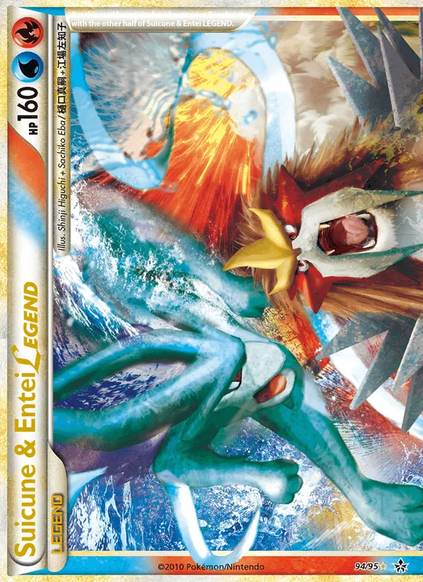 Suicune & Entei LEGEND Unleashed 94/95
