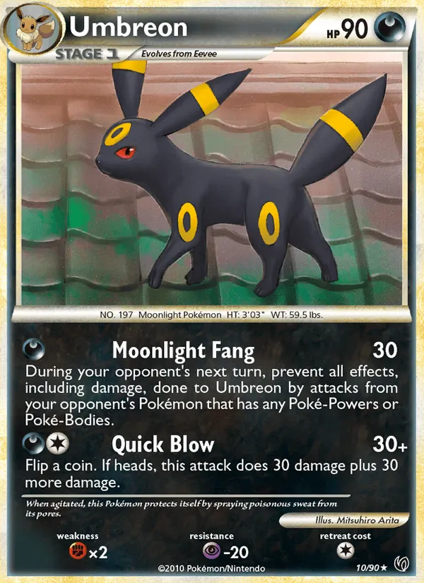 Umbreon Senza Paura 10/90