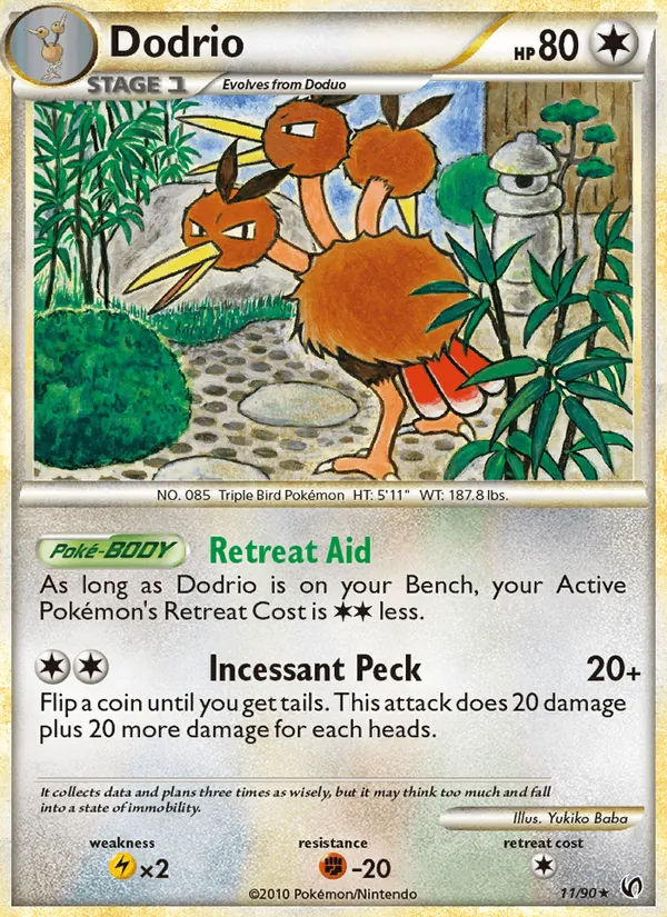 Dodrio Senza Paura 11/90