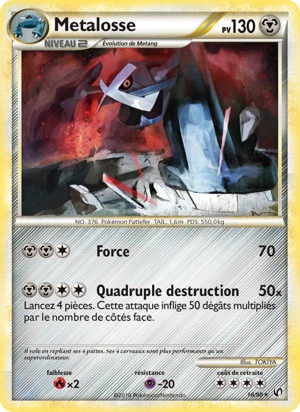 Métalosse Indomptable 18/90