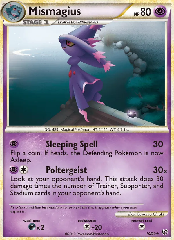 Mismagius Destemido 19/90