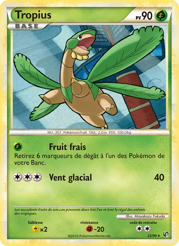 Tropius Indomptable 22/90