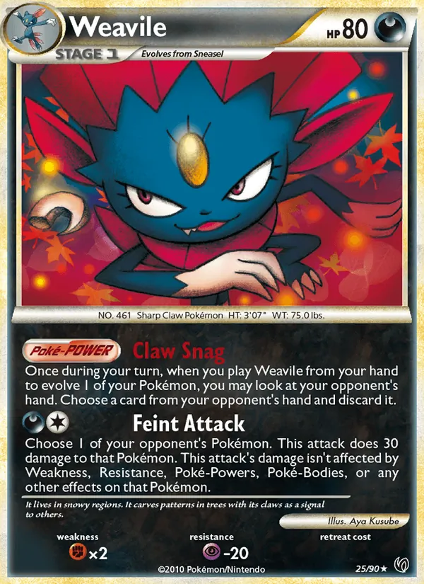 Weavile Senza Paura 25/90