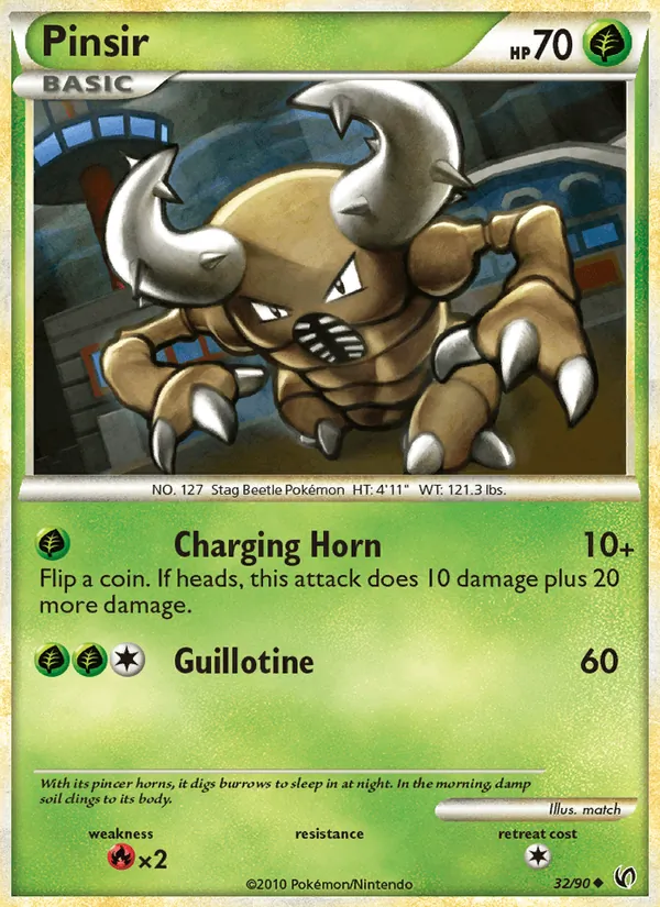 Pinsir Undaunted 32/90