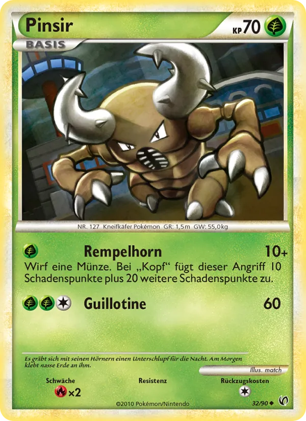 Pinsir Unerschrocken 32/90