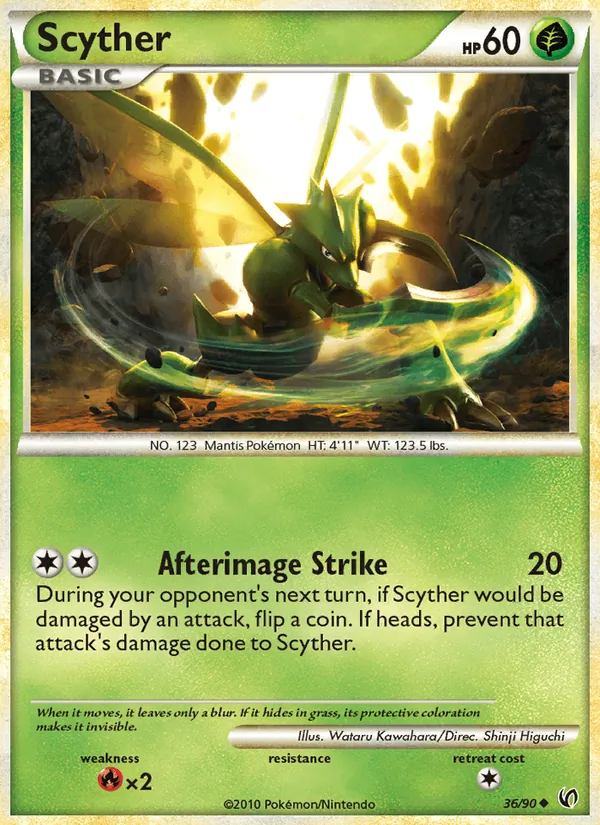Scyther Destemido 36/90