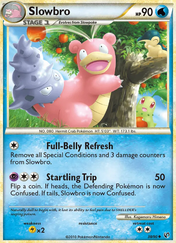 Slowbro Destemido 38/90