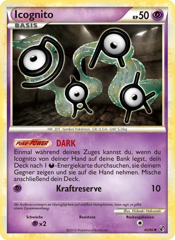 Icognito Unerschrocken 40/90