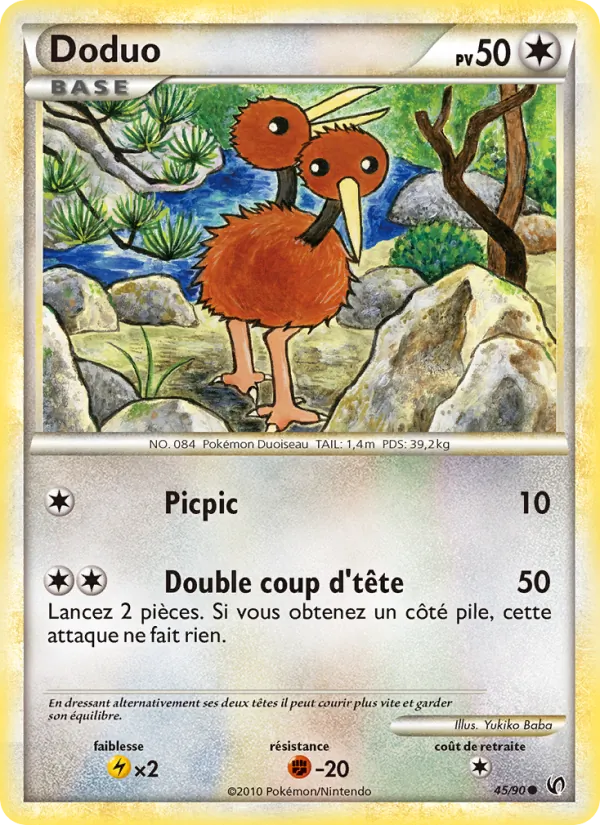 Doduo Indomptable 45/90