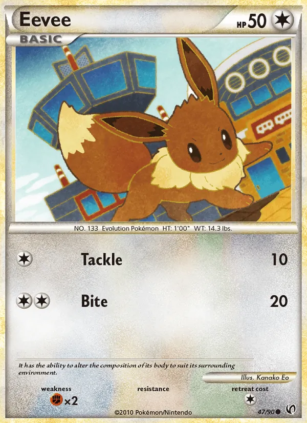 Eevee Undaunted 47/90