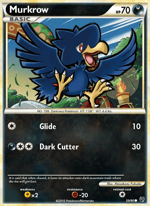 Murkrow Destemido 59/90