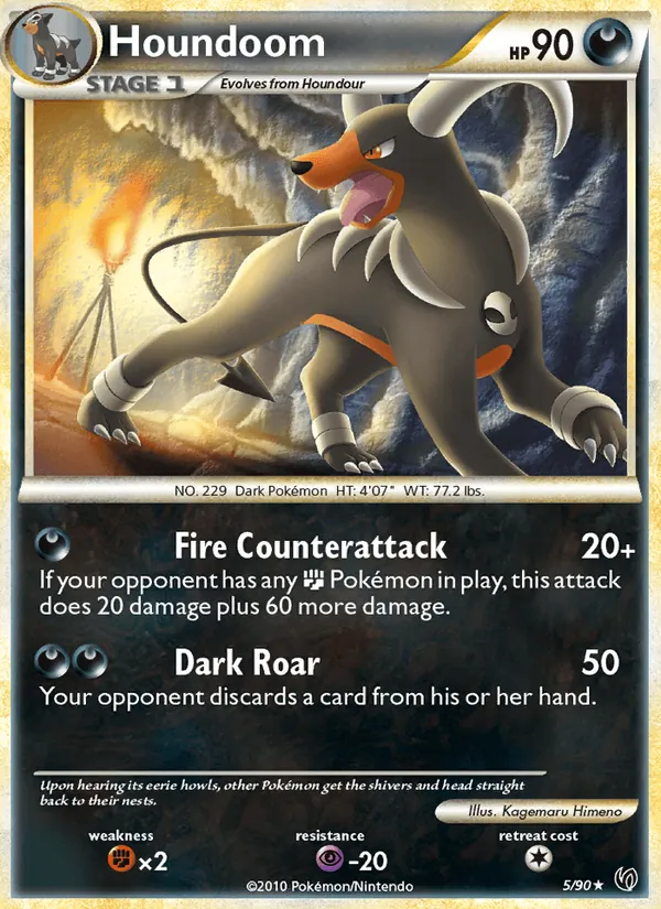Houndoom Senza Paura 5/90