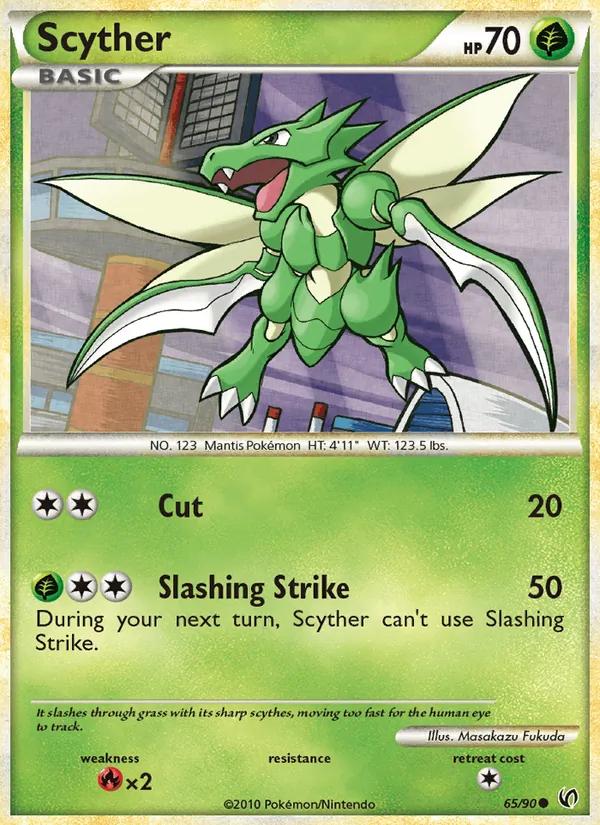 Scyther Senza Paura 65/90