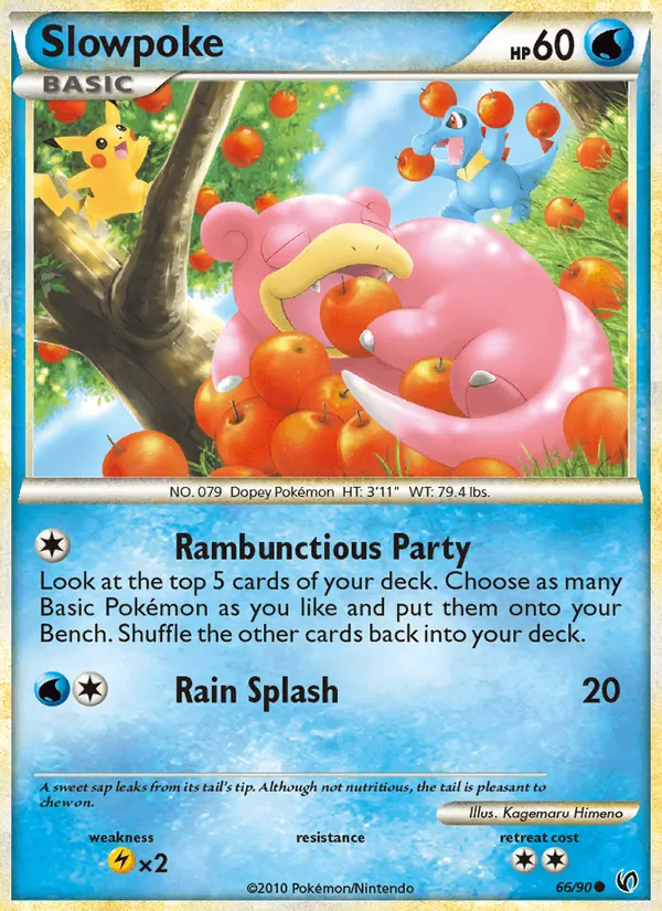 Slowpoke Undaunted 66/90