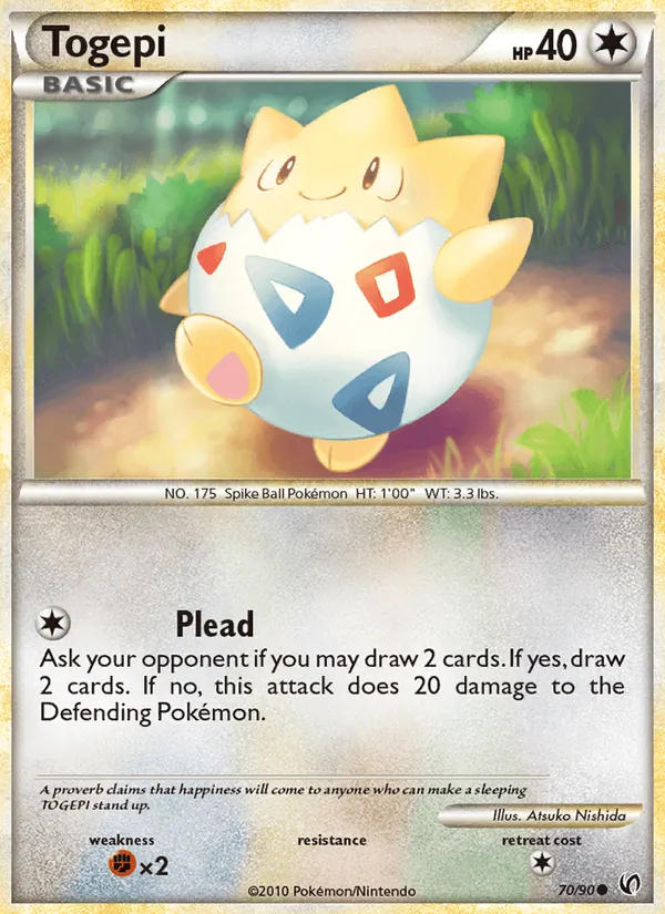 Togepi Undaunted 70/90