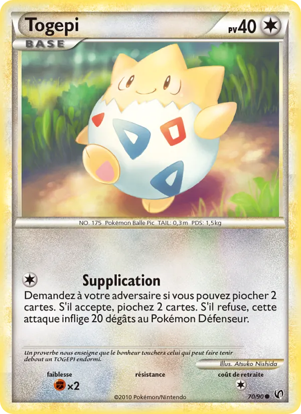 Togepi Indomptable 70/90