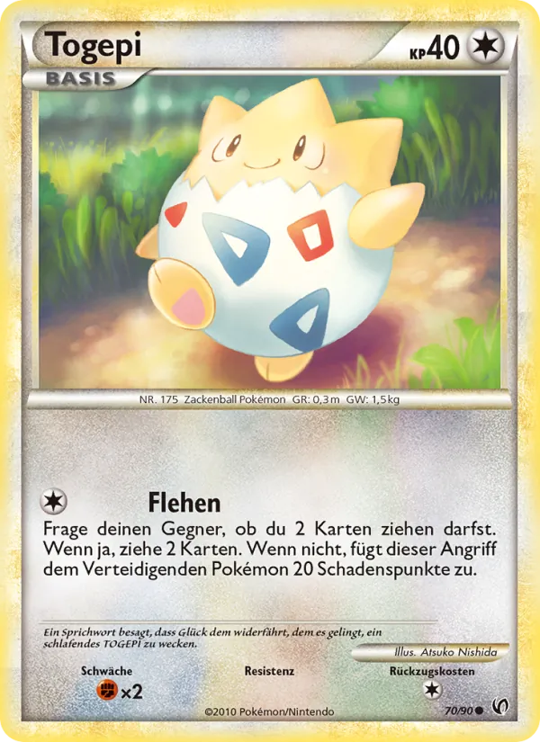 Togepi Unerschrocken 70/90