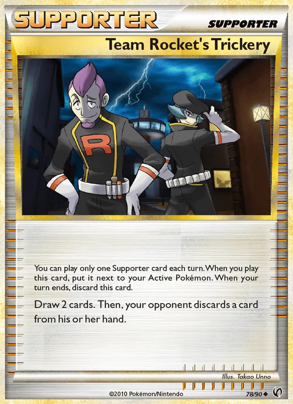 Team Rocket's Trickery Undaunted 78/90