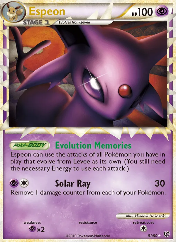 Espeon Undaunted 81/90