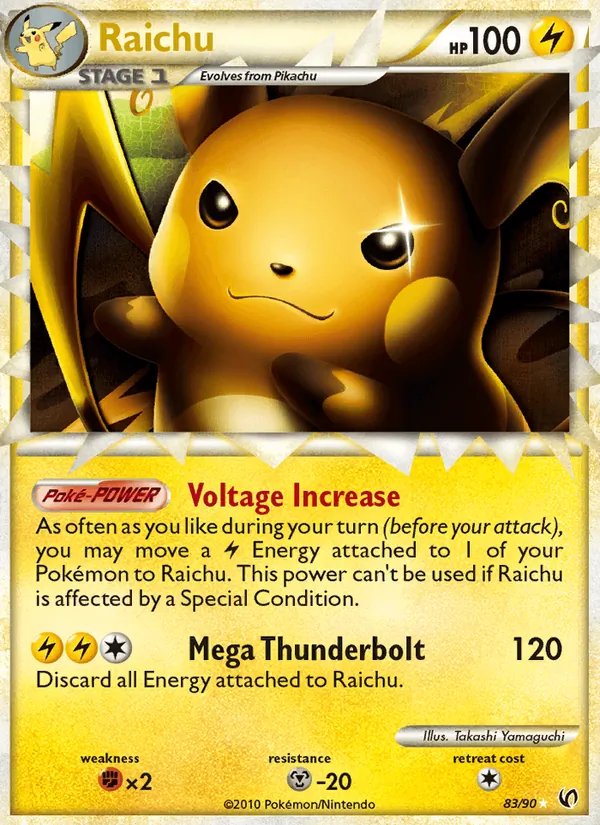 Raichu Undaunted 83/90